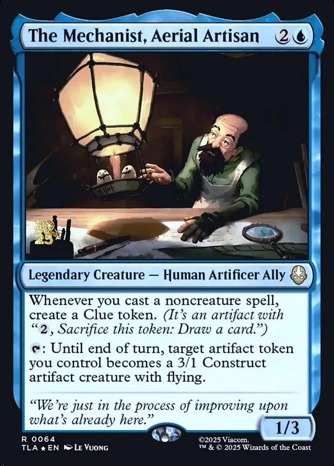 The Mechanist, Aerial Artisan Front Face