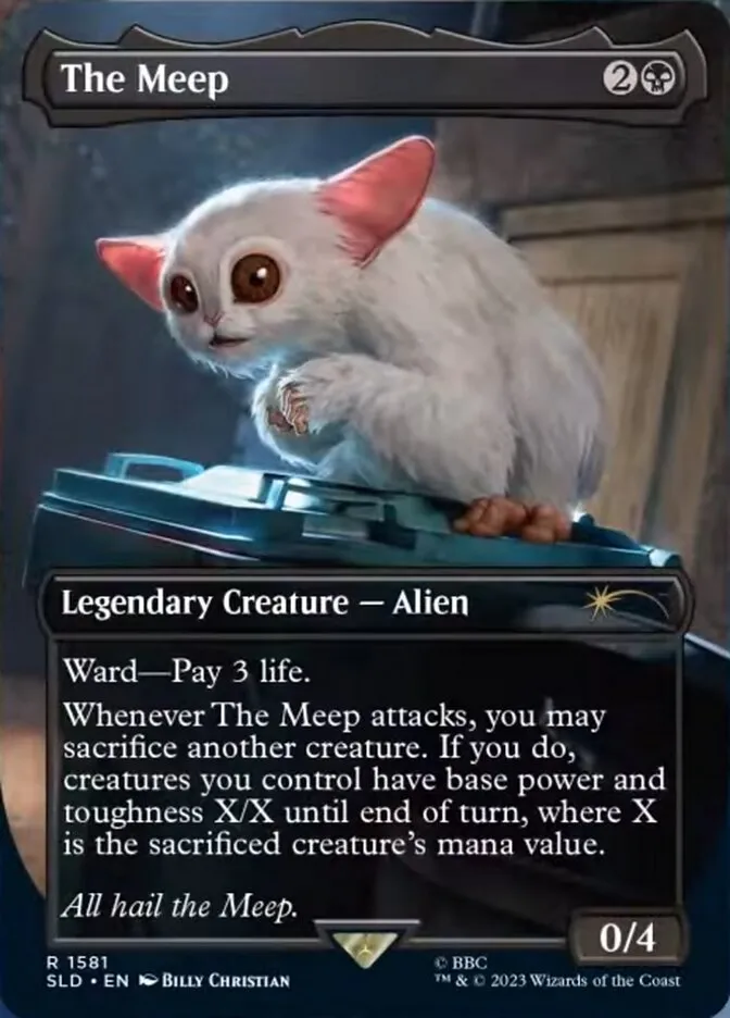 The Meep Front Face