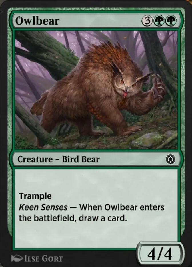 Owlbear Front Face