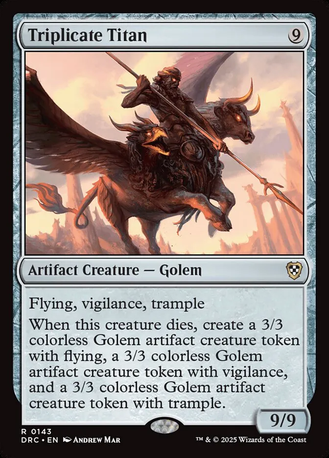 Triplicate Titan Front Face