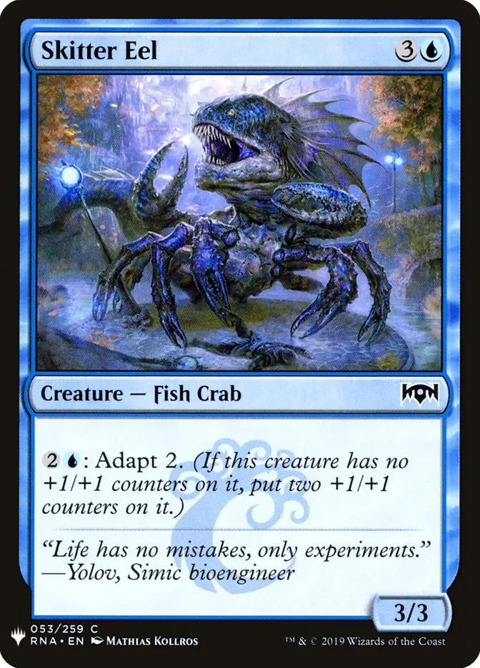 Skitter Eel Front Face
