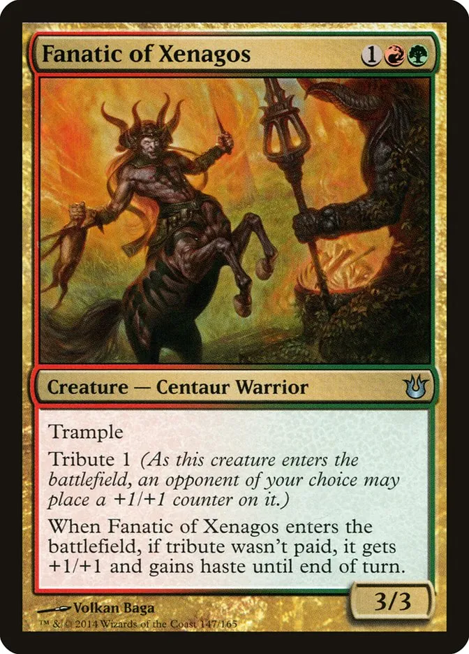 Fanatic of Xenagos Front Face