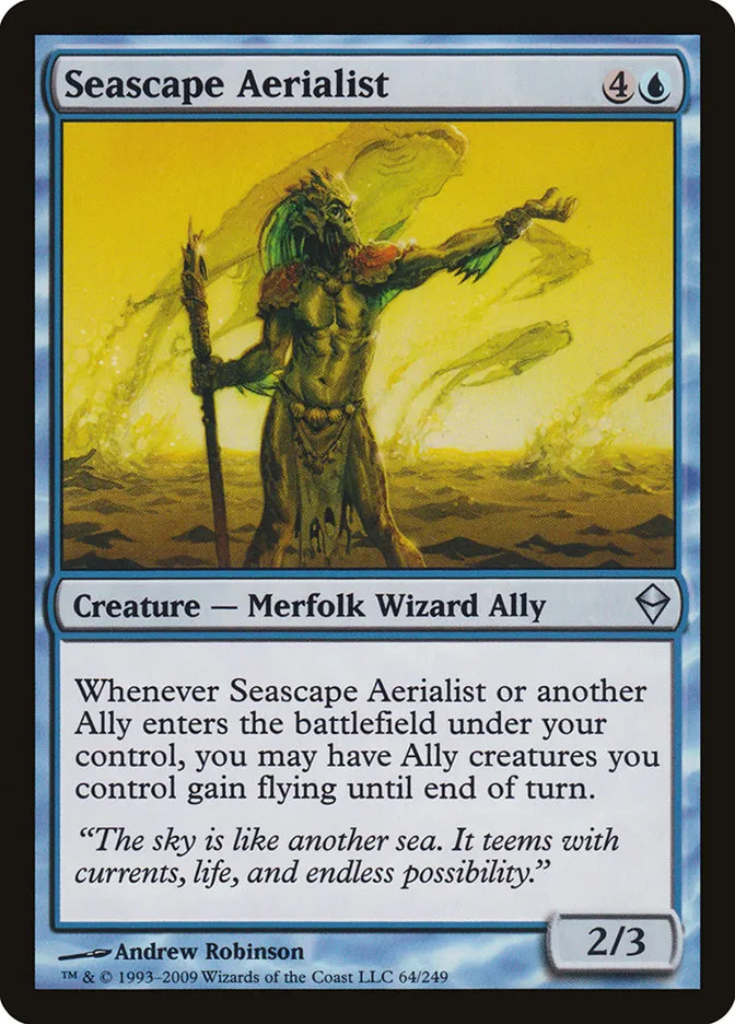 Seascape Aerialist Front Face
