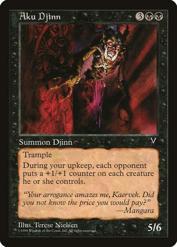 Aku Djinn Front Face