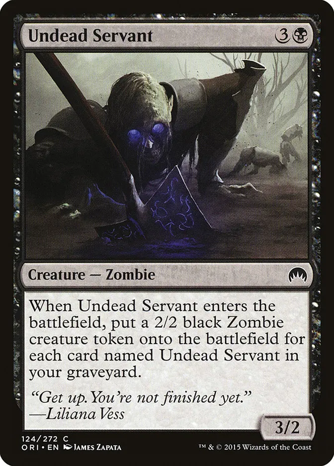 Undead Servant Front Face