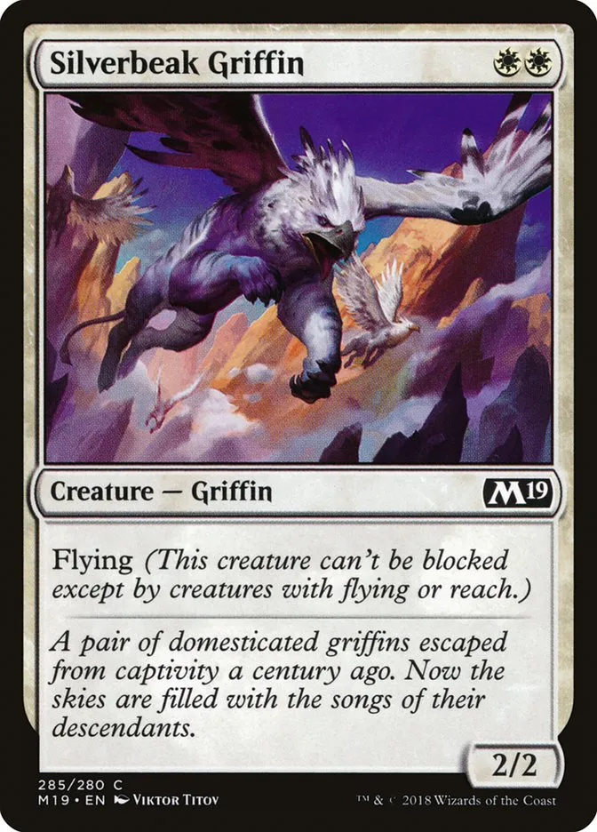 Silverbeak Griffin Front Face