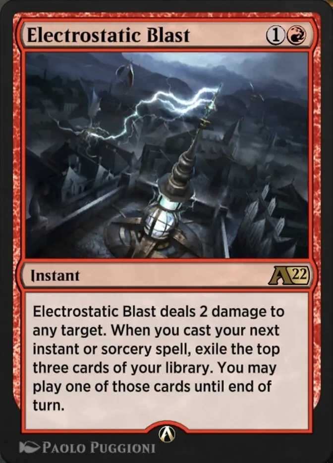 Electrostatic Blast Front Face