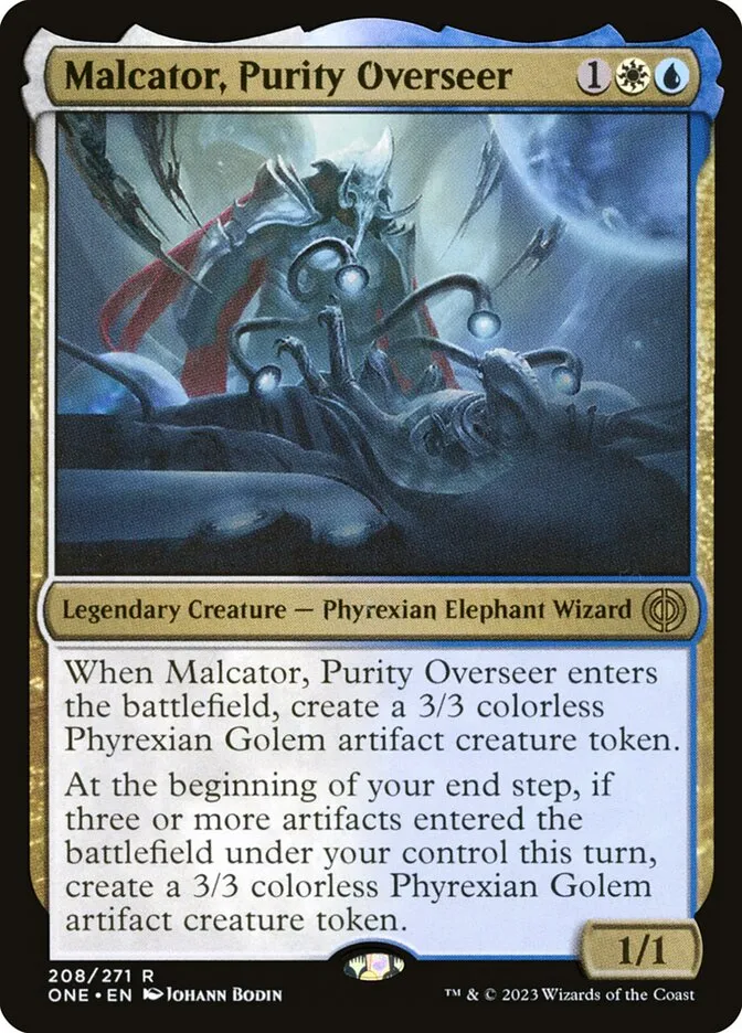 Malcator, Purity Overseer Front Face