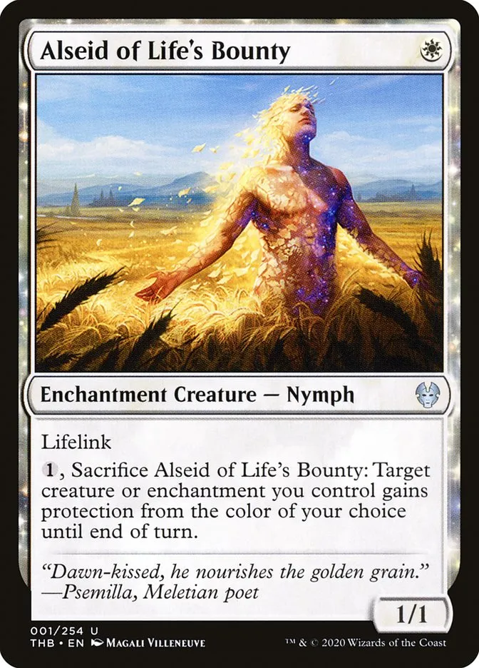 Alseid of Life's Bounty Front Face