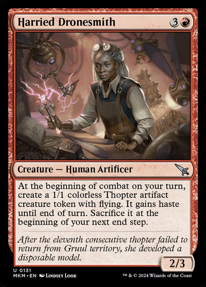 Harried Dronesmith Front Face
