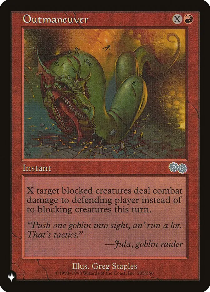 Outmaneuver Front Face