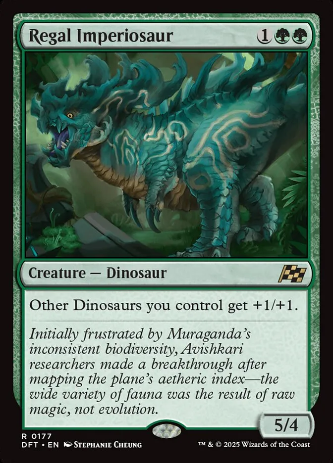 Regal Imperiosaur Front Face