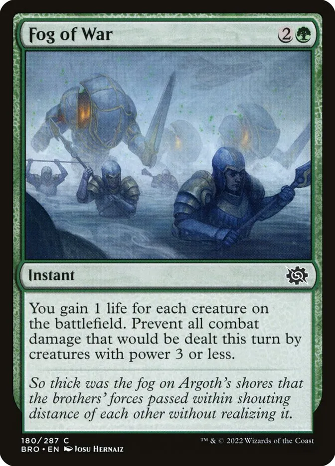Fog of War Front Face