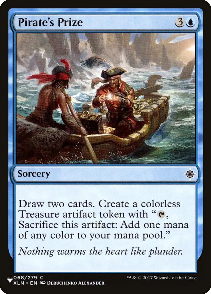 Pirate's Prize Front Face