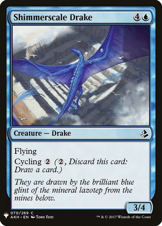 Shimmerscale Drake Front Face