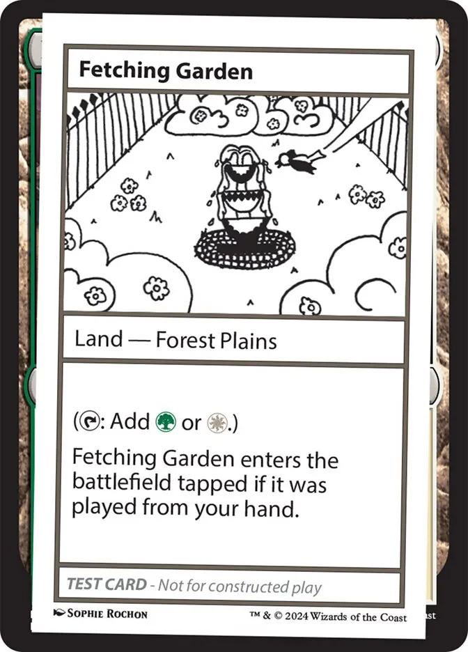 Fetching Garden Front Face