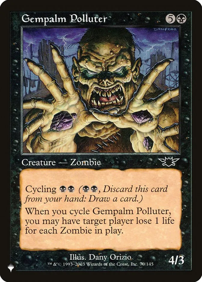 Gempalm Polluter Front Face