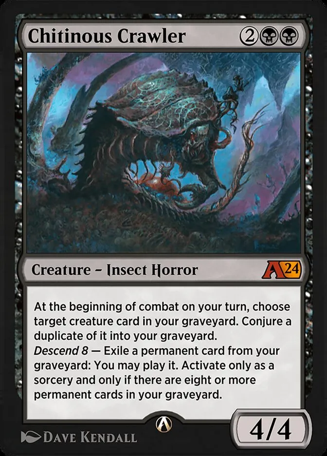 Chitinous Crawler Front Face