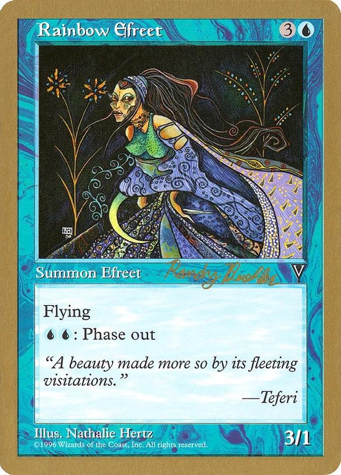 Rainbow Efreet Front Face