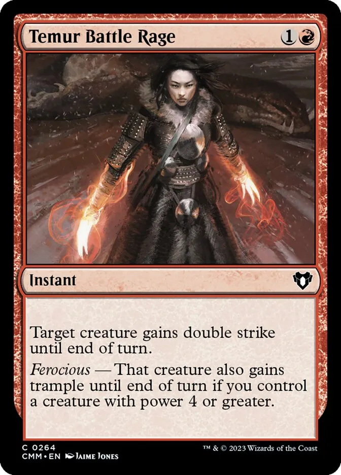 Temur Battle Rage Front Face