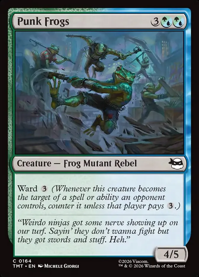 Punk Frogs Front Face