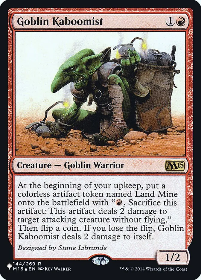 Goblin Kaboomist Front Face