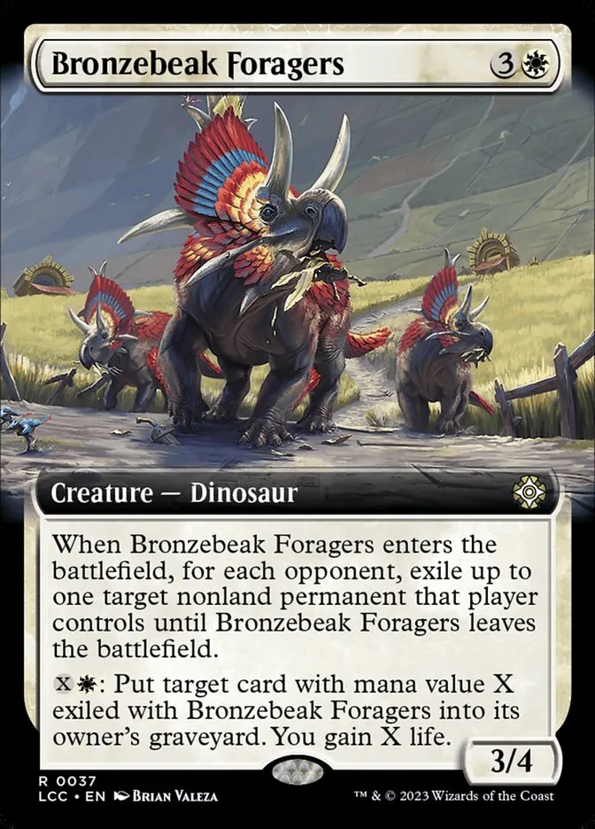 Bronzebeak Foragers Front Face