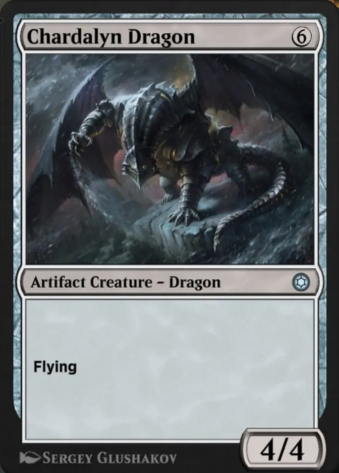 Chardalyn Dragon Front Face