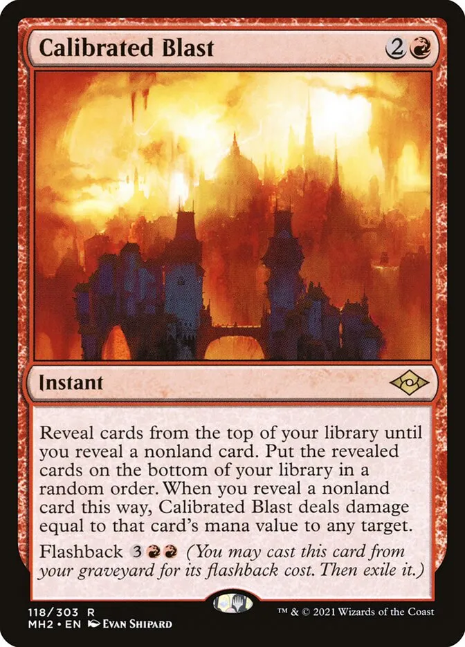 Calibrated Blast Front Face