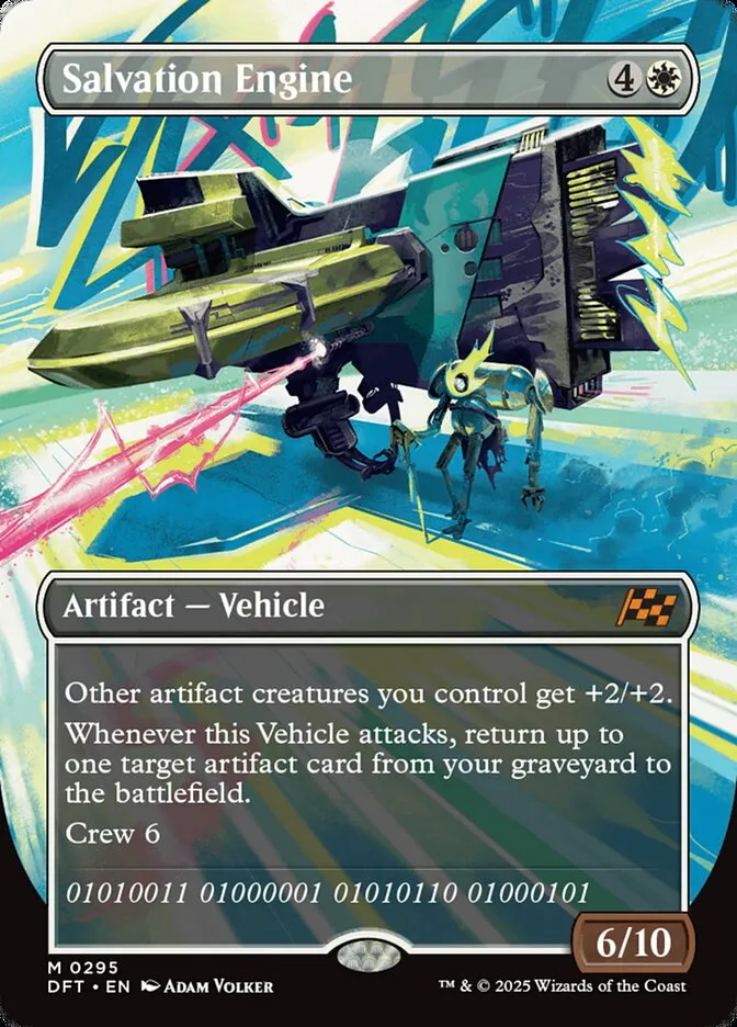 Salvation Engine Front Face