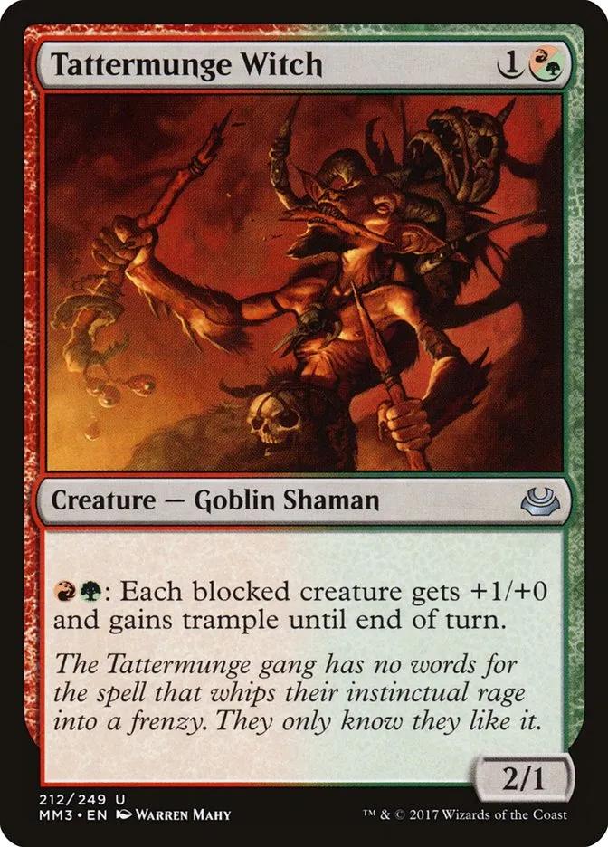 Tattermunge Witch Front Face