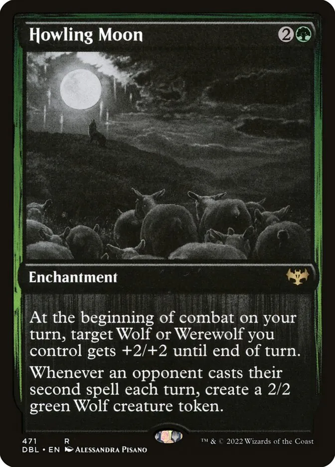 Howling Moon Front Face