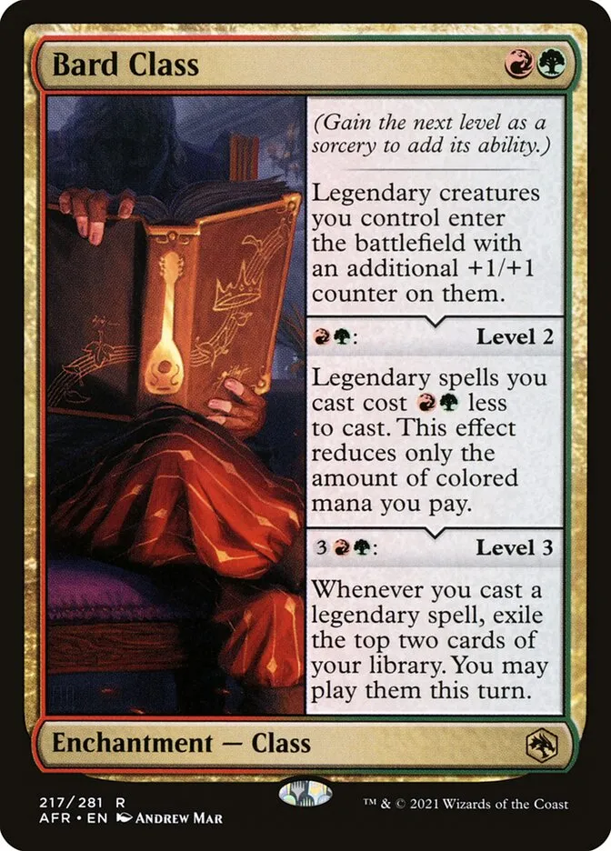 Bard Class Front Face