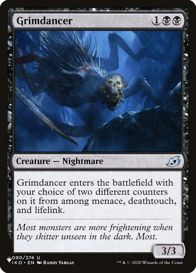Grimdancer Front Face
