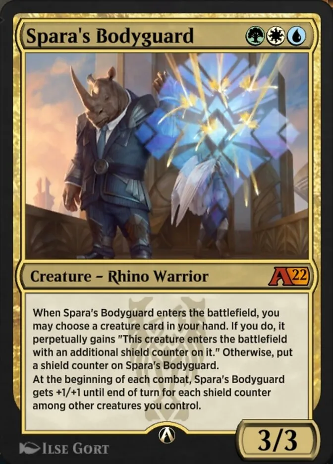 Spara's Bodyguard Front Face