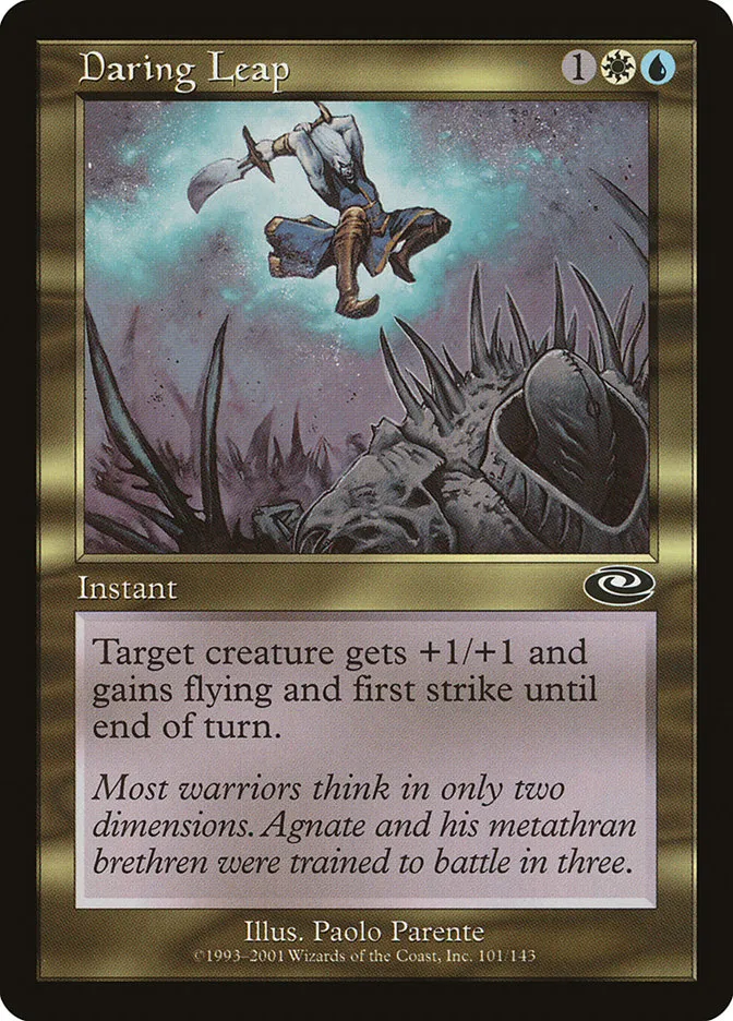 Daring Leap Front Face