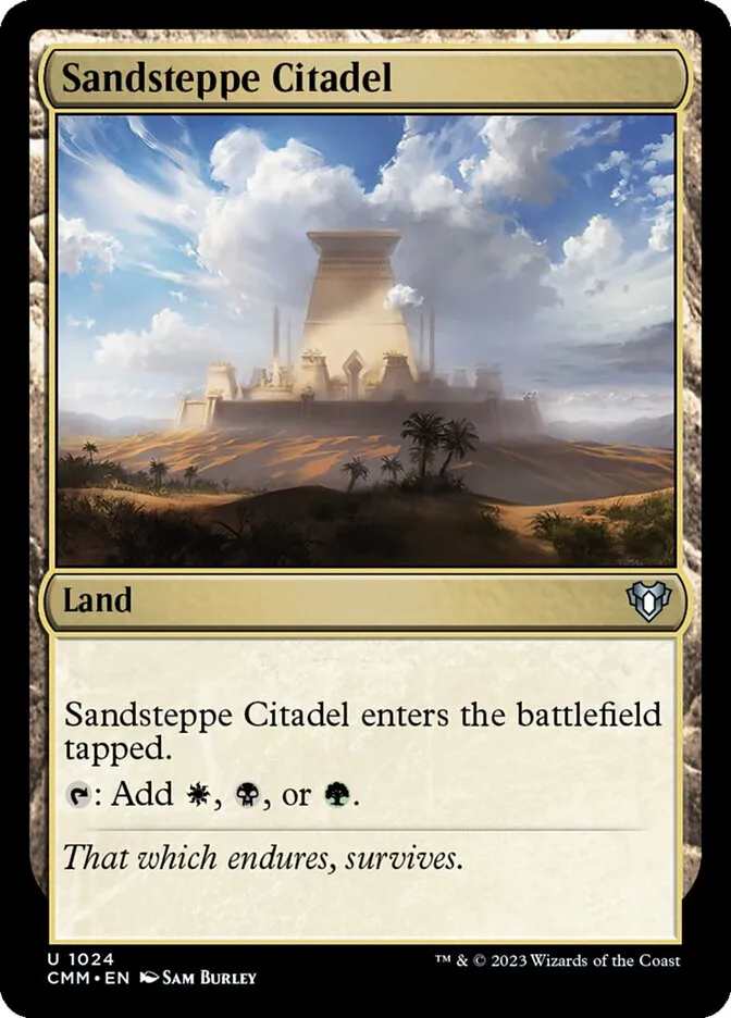 Sandsteppe Citadel Front Face