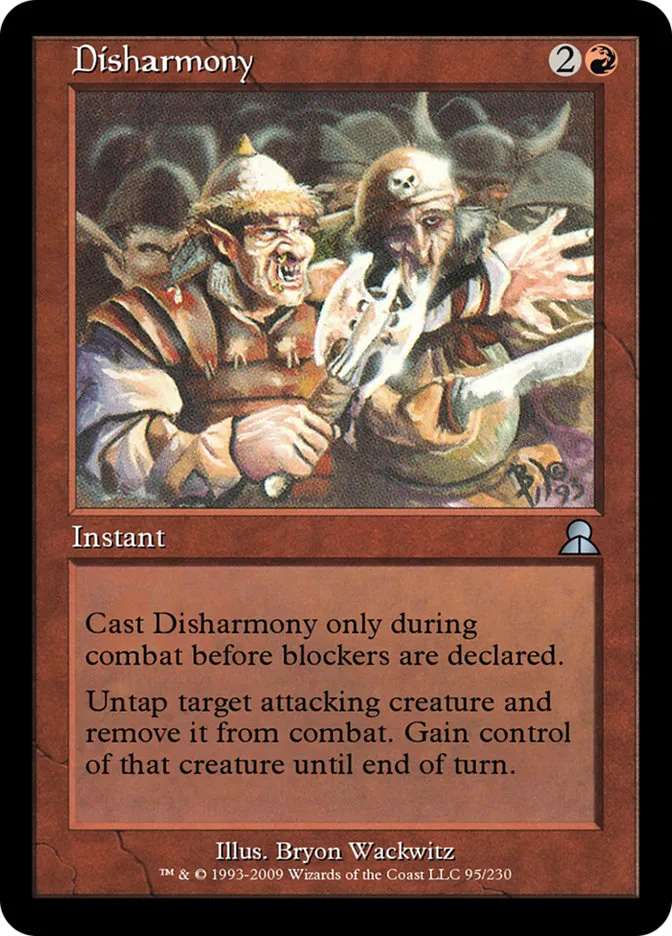 Disharmony Front Face