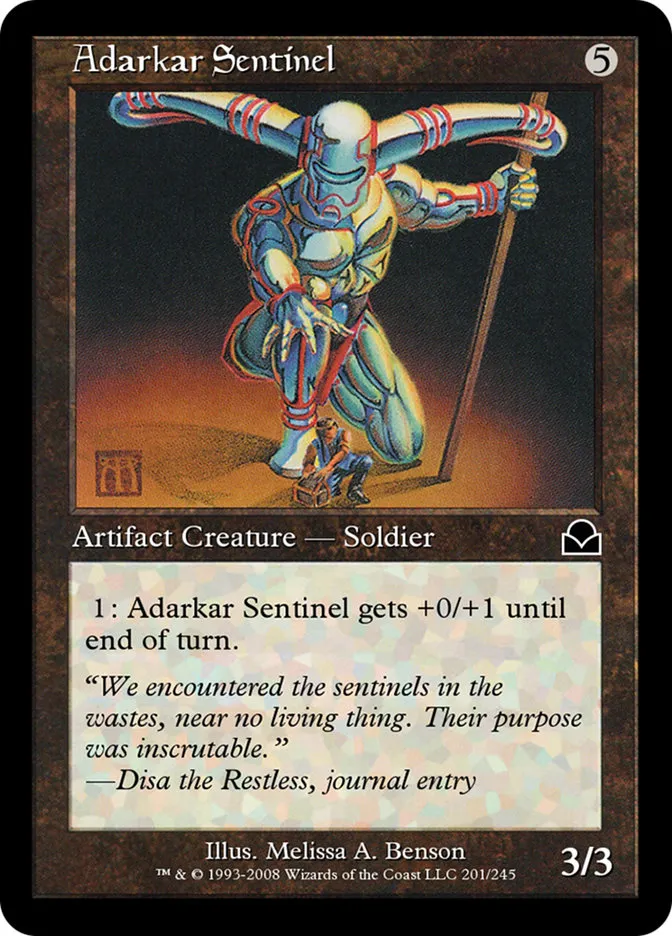 Adarkar Sentinel Front Face