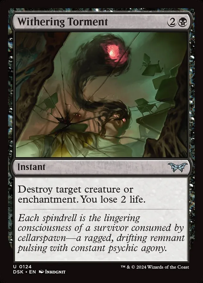 Withering Torment Front Face
