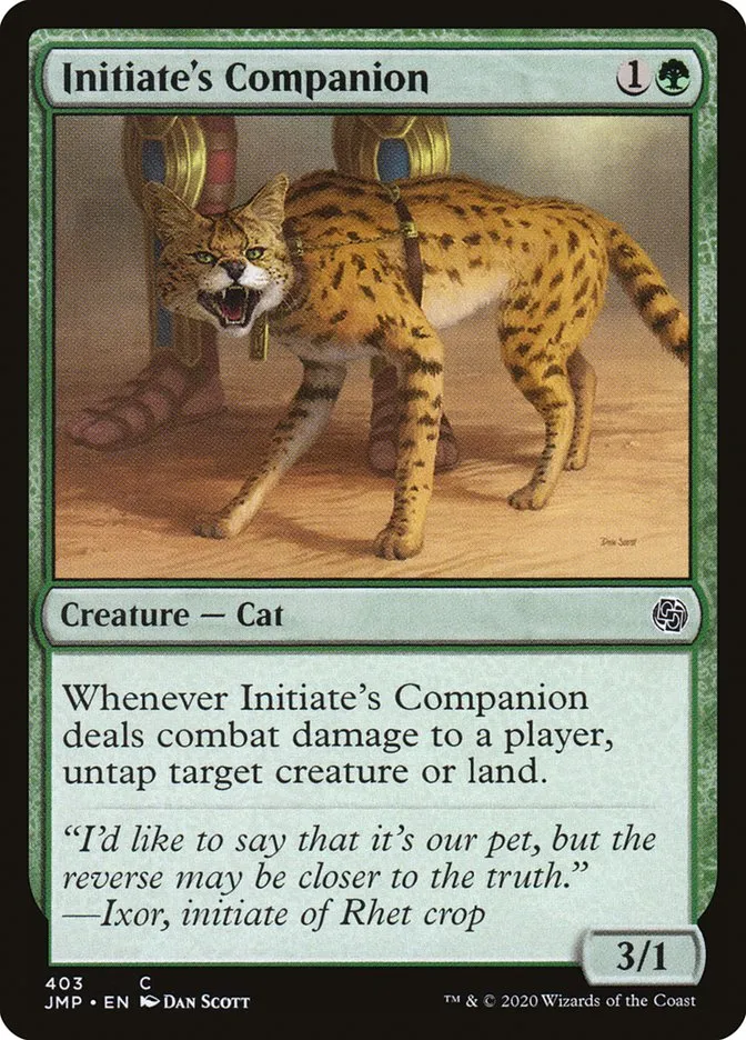 Initiate's Companion Front Face