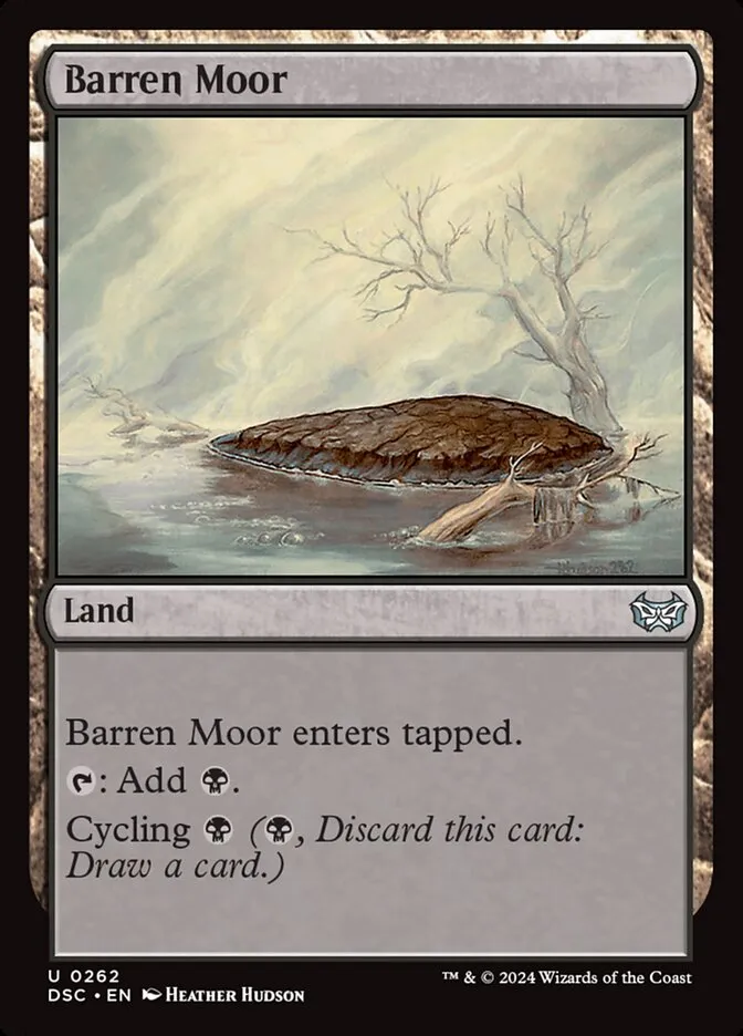 Barren Moor Front Face