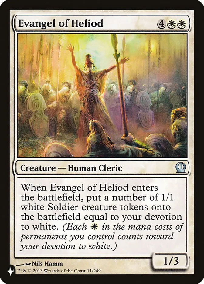Evangel of Heliod Front Face