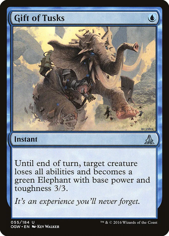Gift of Tusks Front Face