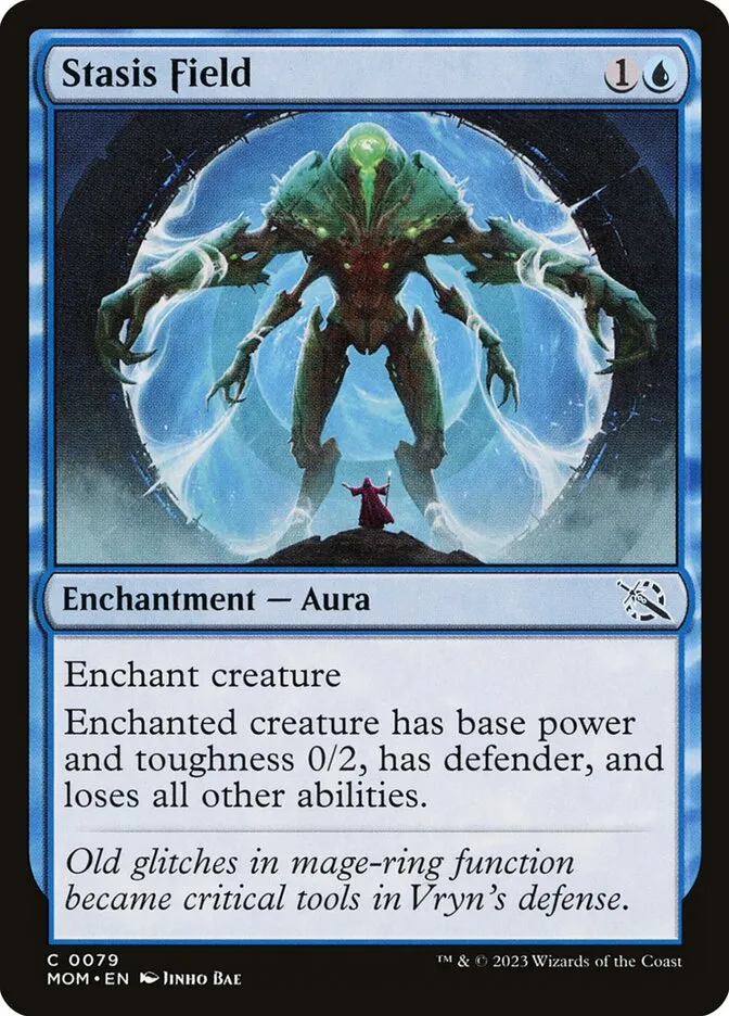 Stasis Field Front Face