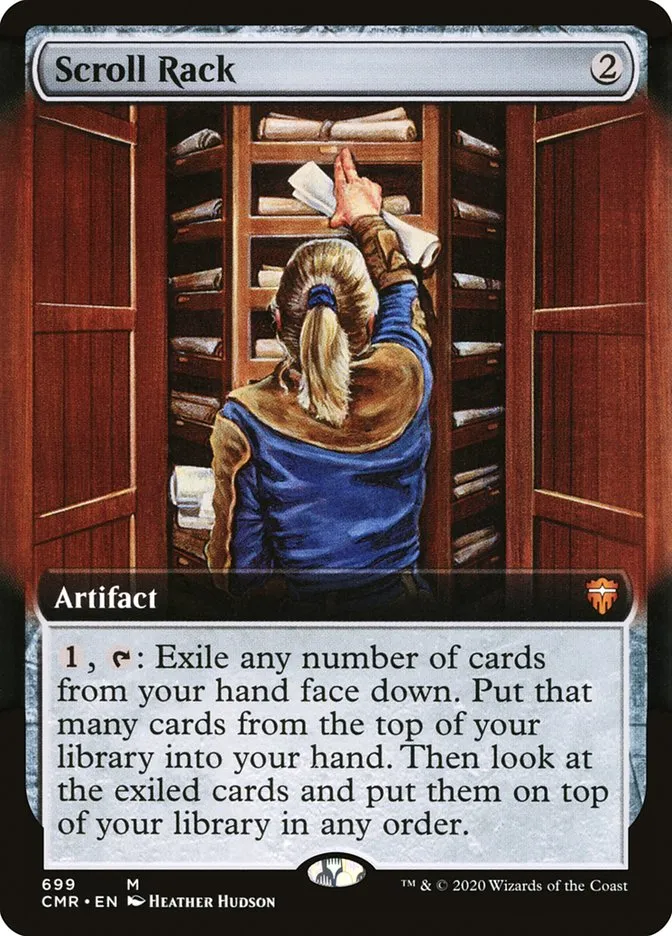 Scroll Rack Front Face