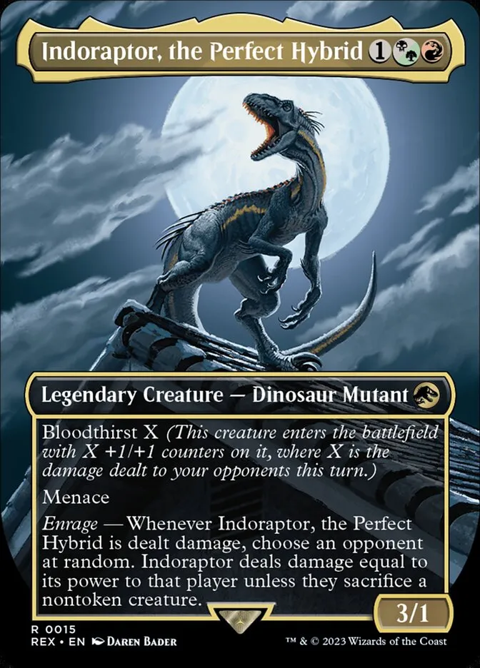 Indoraptor, the Perfect Hybrid Front Face