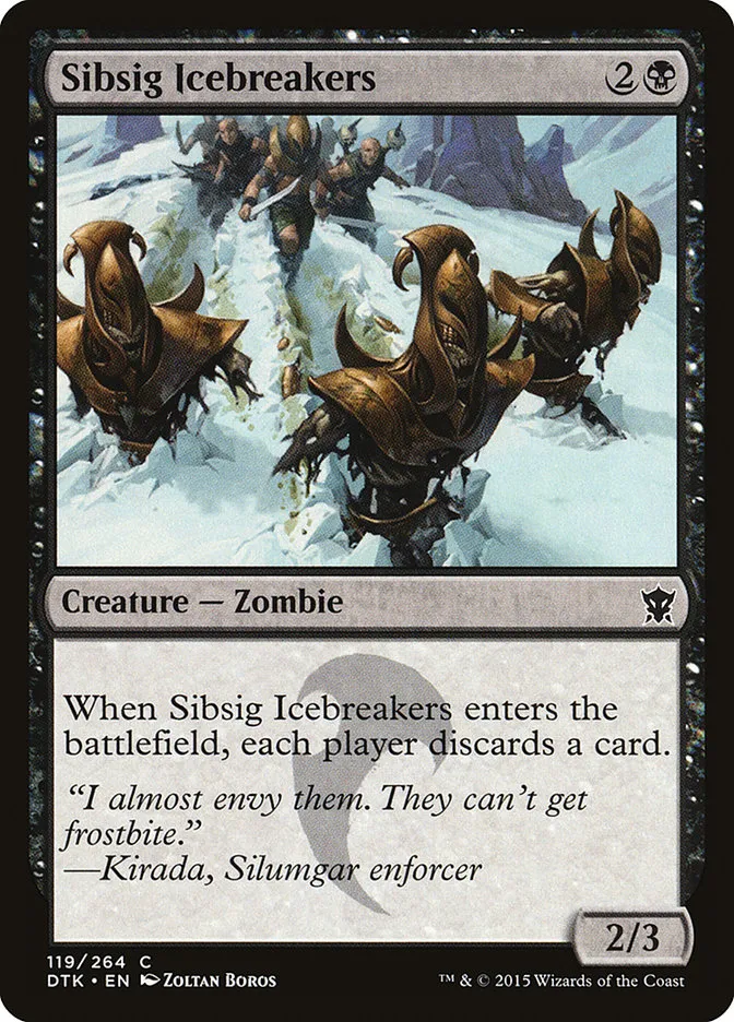 Sibsig Icebreakers Front Face