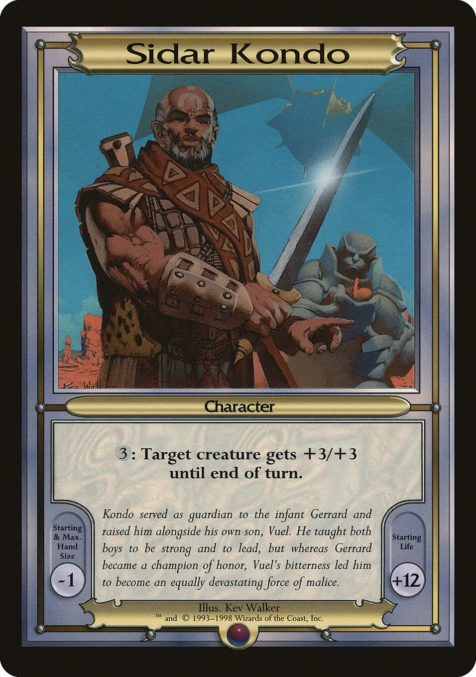 Sidar Kondo Front Face