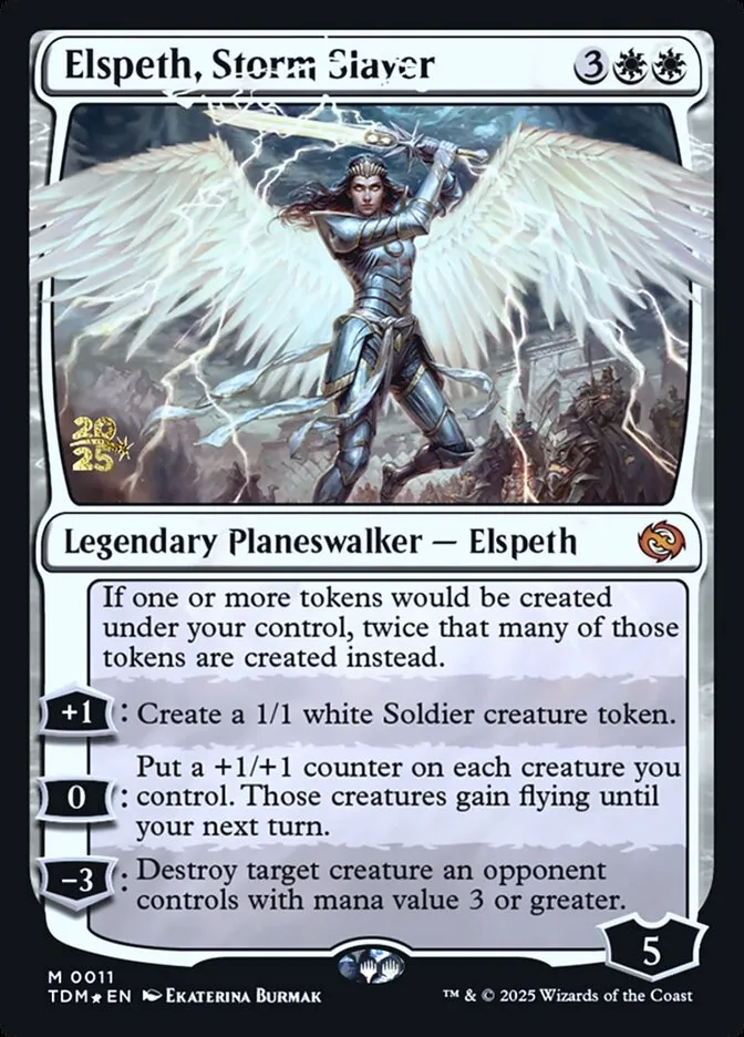 Elspeth, Storm Slayer Front Face